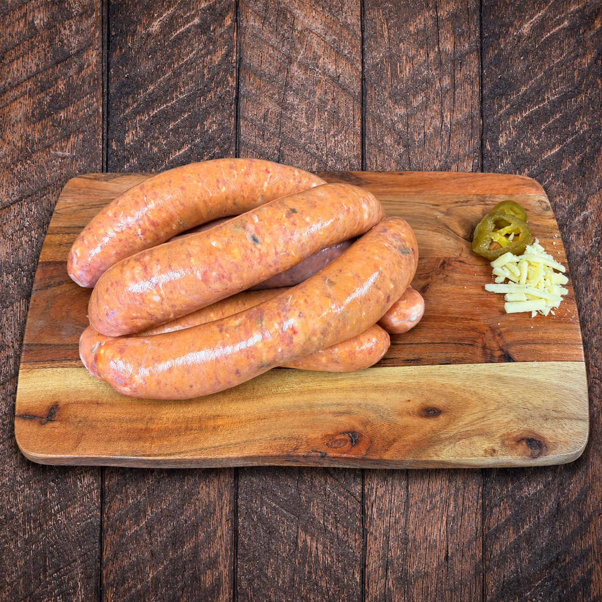 Springhill Gourmet Cheese and Jalepeno Sausages (6 pack)