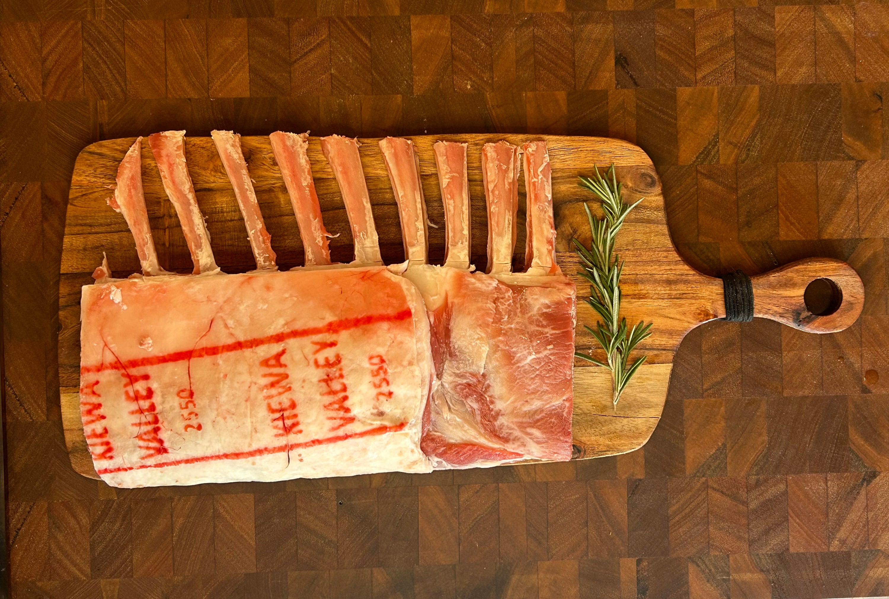 Lamb Cutlet Rack 800g