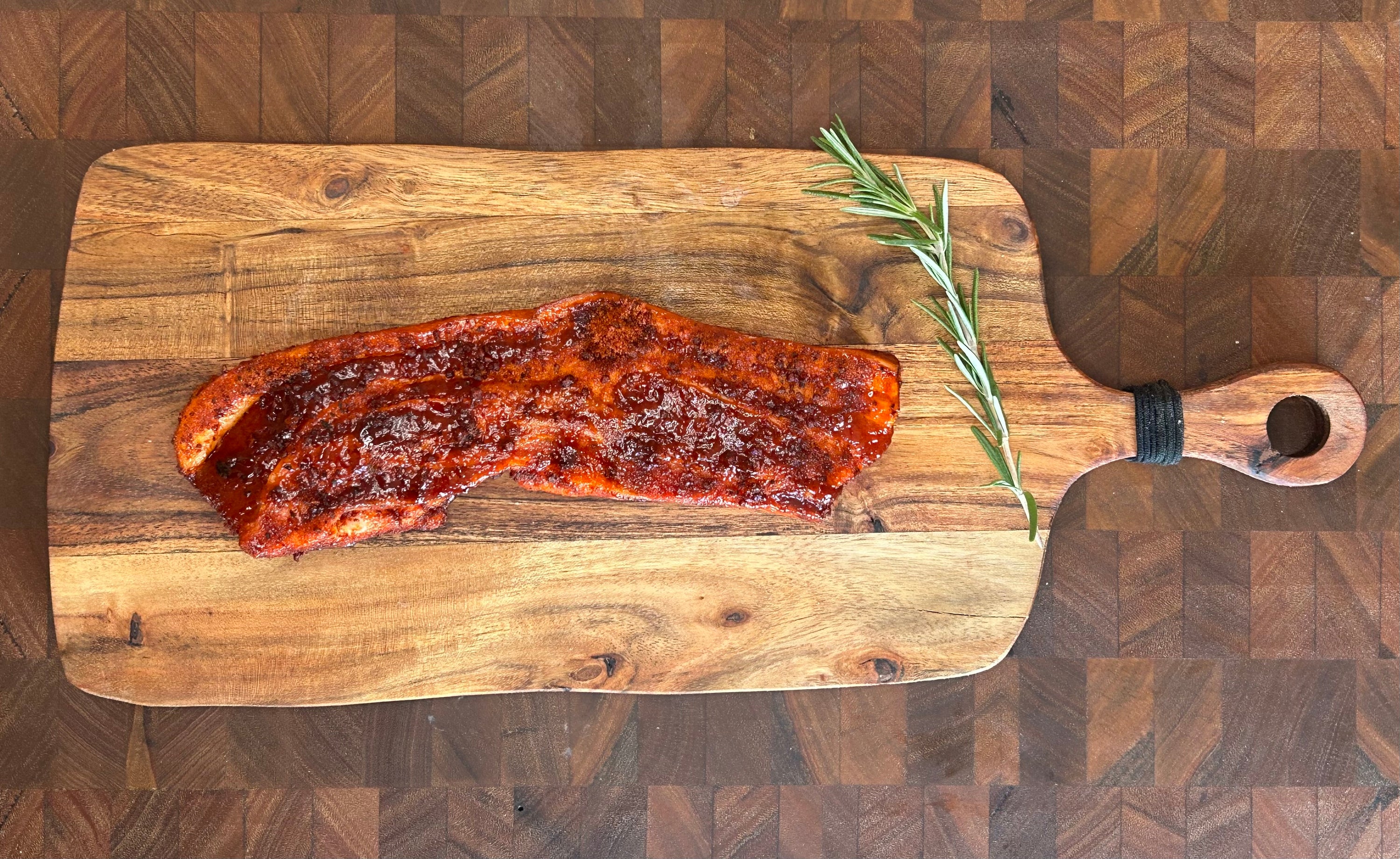 BBQ Plum Marinated Free-Range Pork Spare Ribs 500g