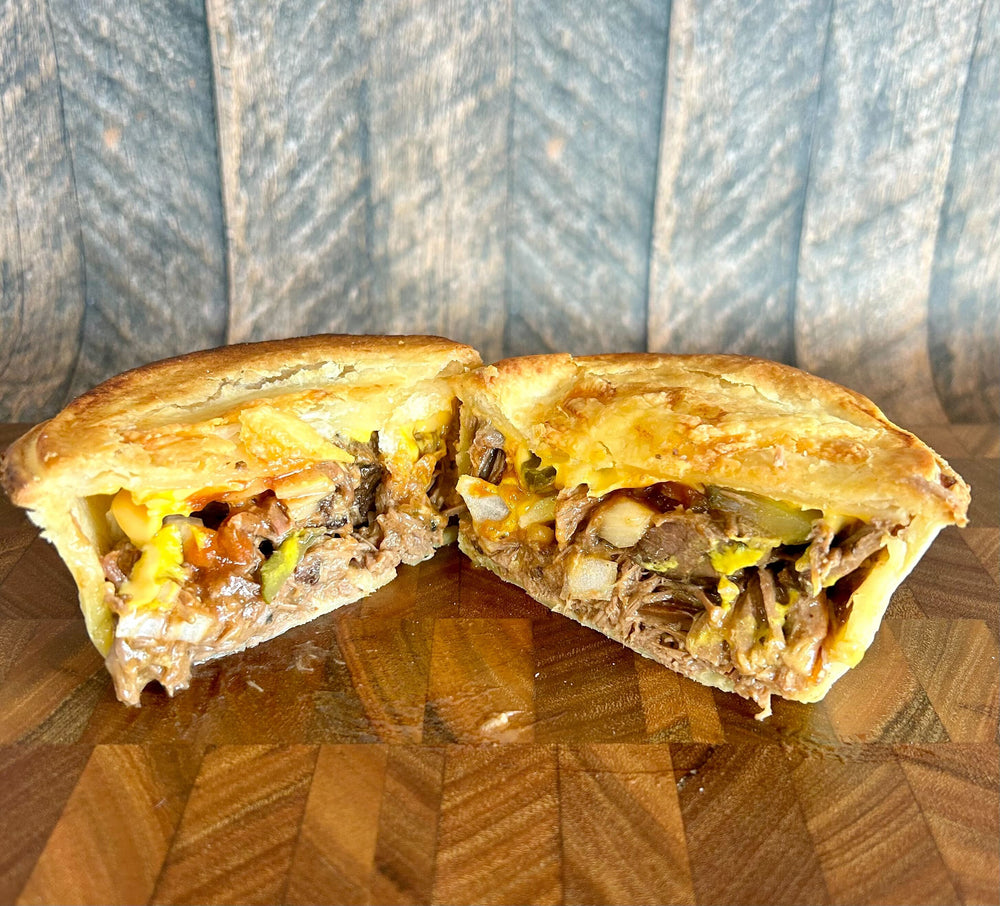 Cheeseburger Brisket Pies 2 Pack