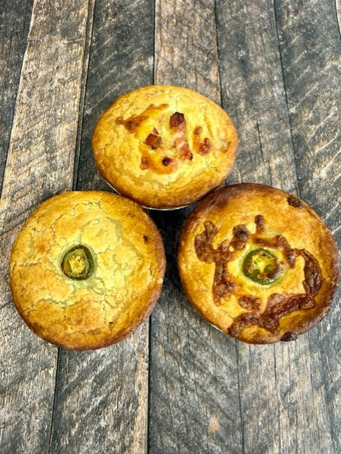 Brisket, Cheese and Jalapeño Pies GLUTEN FREE (2 Pack)
